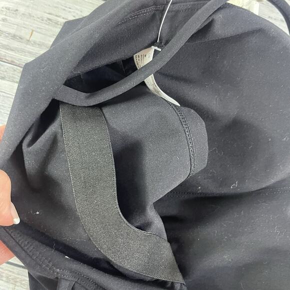 Creora Moto Run Power Fit Sports Fitness Black Halter Bra size Small - Picture 5 of 7